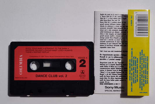 Various Artists - "Dance Club Vol. 2 Compilation" - CASSETTE TAPE (DOLBY B NR) VG+/VG+