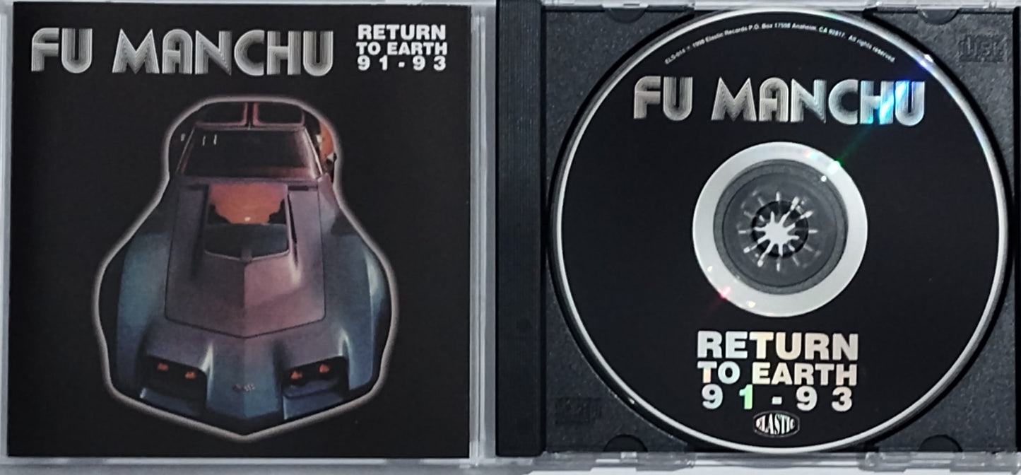 Fu Manchu - "Return To Earth 91-93" - INDIE COMPACT DISC NM/NM *🚨*