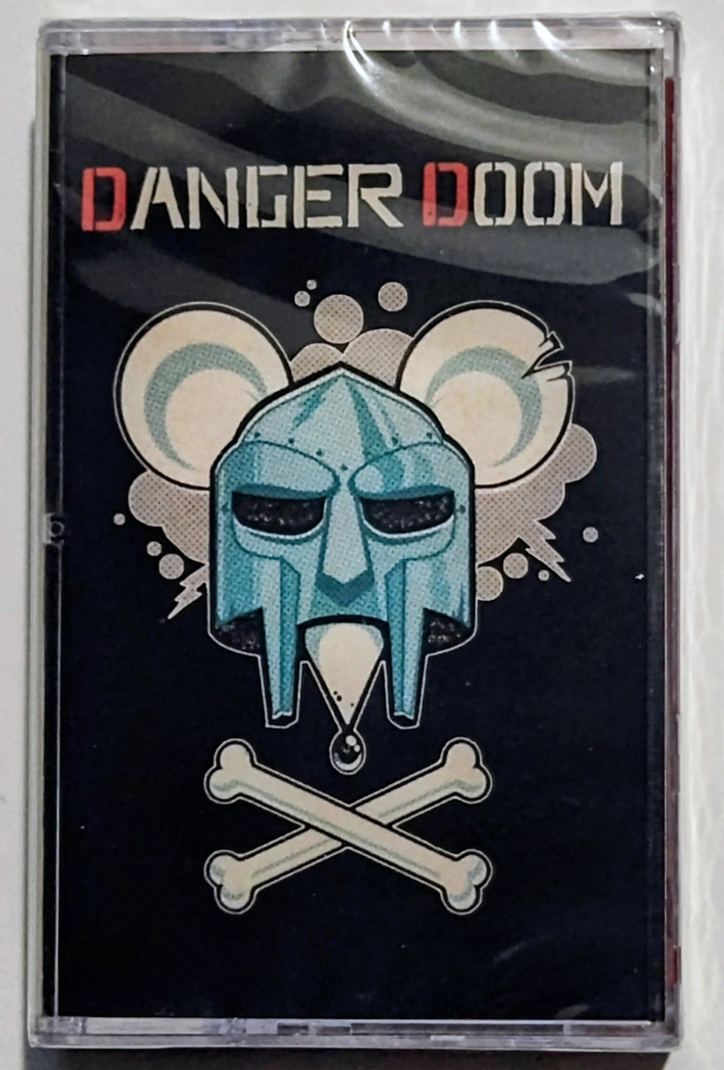Danger Doom (Danger Mouse + MF DOOM) - "The Mouse And The Mask" - INDIE CASSETTE TAPE (Italy; "Fan Club" Tape) M/M (Sealed)