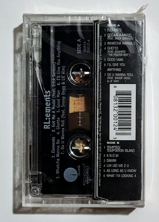 RL - "Ements" - CASSETTE TAPE VG/M (Sealed with hype sticker; multiple cracks in case)