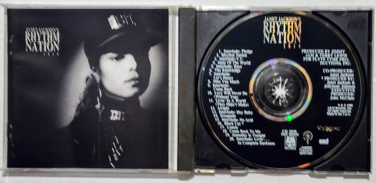Janet Jackson - “Rhythm Nation 1814” - COMPACT DISC VG/VG