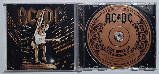 AC/DC - "Stiff Upper Lip" - COMPACT DISC VG/G+