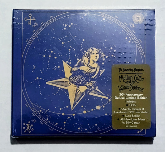 Smashing Pumpkins - “Mellon Collie & The Infinite Sadness (Deluxe Anniversary Edition)” - COMPACT DISC (4-Disc Limited Edition; includes 2-Disc Live Album) M/M (Sealed)