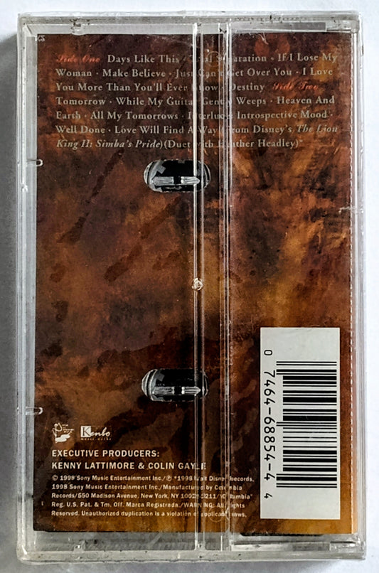 Kenny Latimore - “From The Soul Of Man” - CASSETTE TAPE NM/M (Sealed with hype sticker; price written on cellophane)