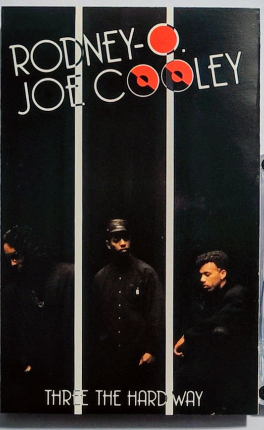 Rodney Joe Cooley - "Three The Hard Way" - CASSETTE TAPE (AR; DOLBY HX PRO) VG+/VG+
