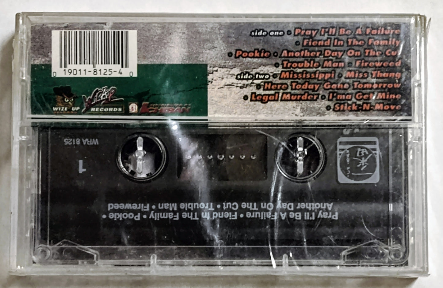 Sho Featuring Willie D - “Trouble Man” - CASSETTE TAPE NM/M (Sealed; scratchy cellophane; small tear in seal)