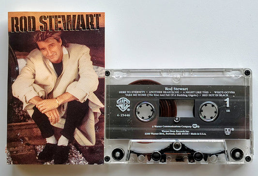 Rod Stewart - “Rod Stewart” - CASSETTE TAPE VG+/VG+