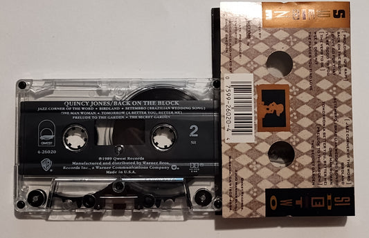 Quincy Jones - CASSETTE TAPE (SR; DOLBY HX PRO B NR) VG+/VG+