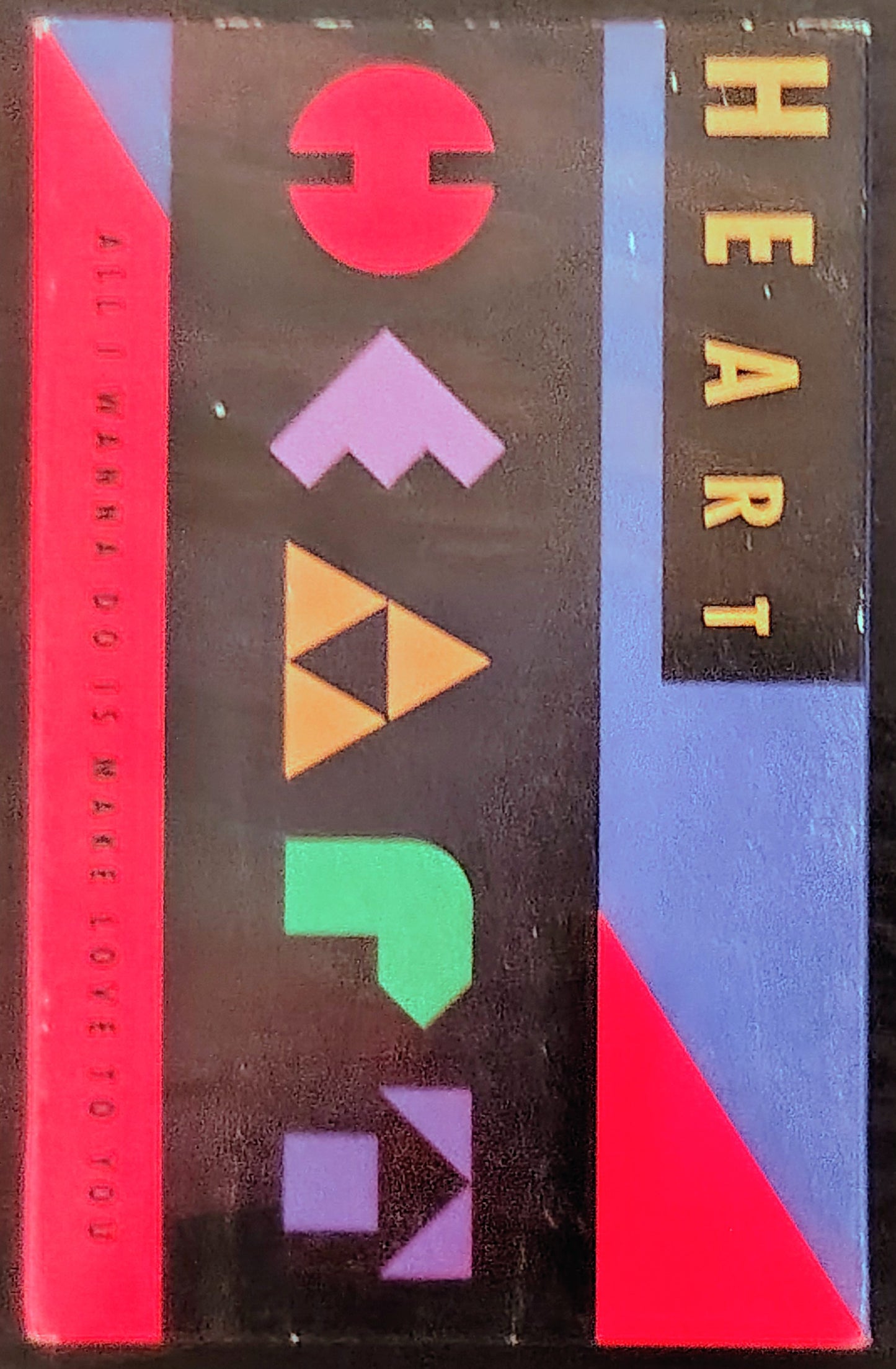 Heart - “All I Wanna Do Is Make Love To You” - CASSETTE TAPE (Single) G+/VG