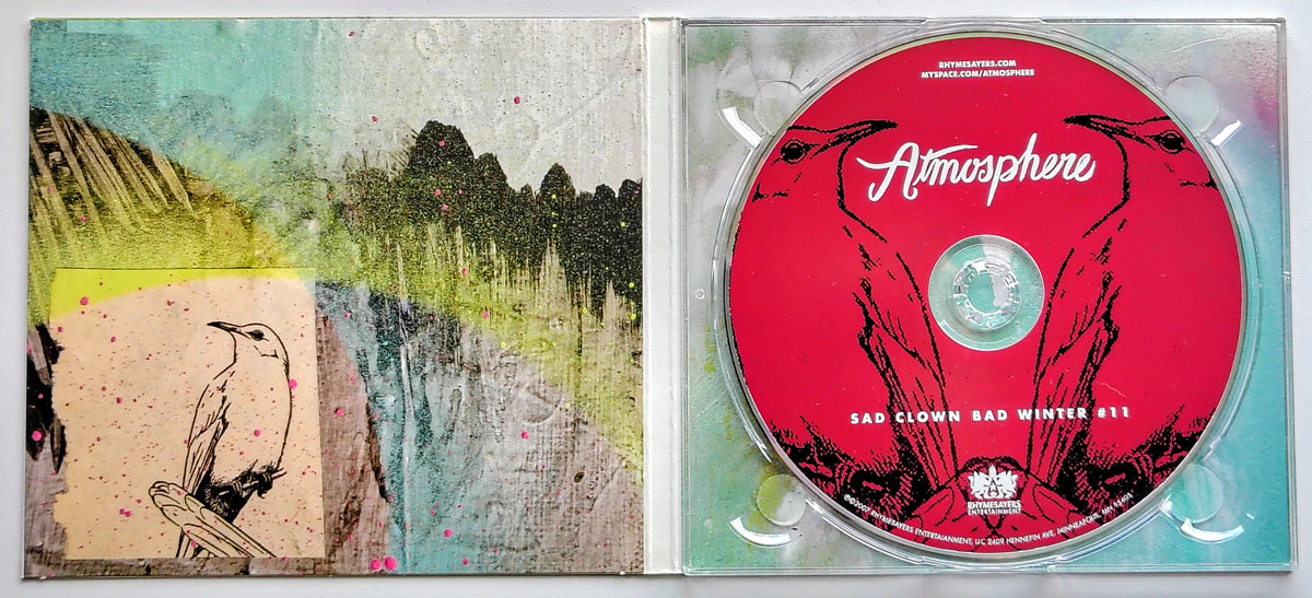 Atmosphere - “Sad Clown Bad Winter #11” - INDIE COMPACT DISC (EP) VG+/VG+