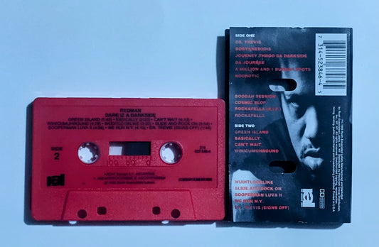 Redman - "Dare Iz A Dark Side" CASSETTE TAPE (DOLBY; Red shell) VG+/NM