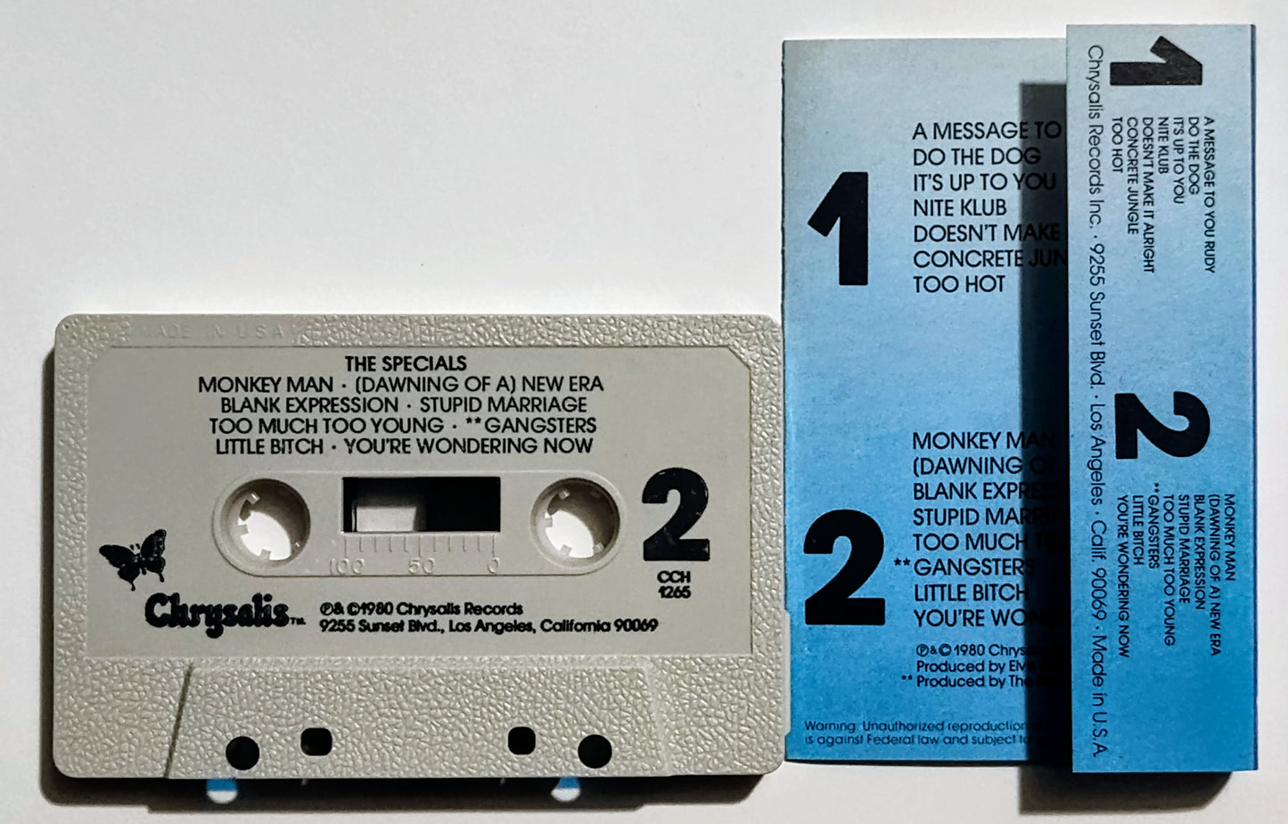 Specials, The - "The Specials" - CASSETTE TAPE NM/NM