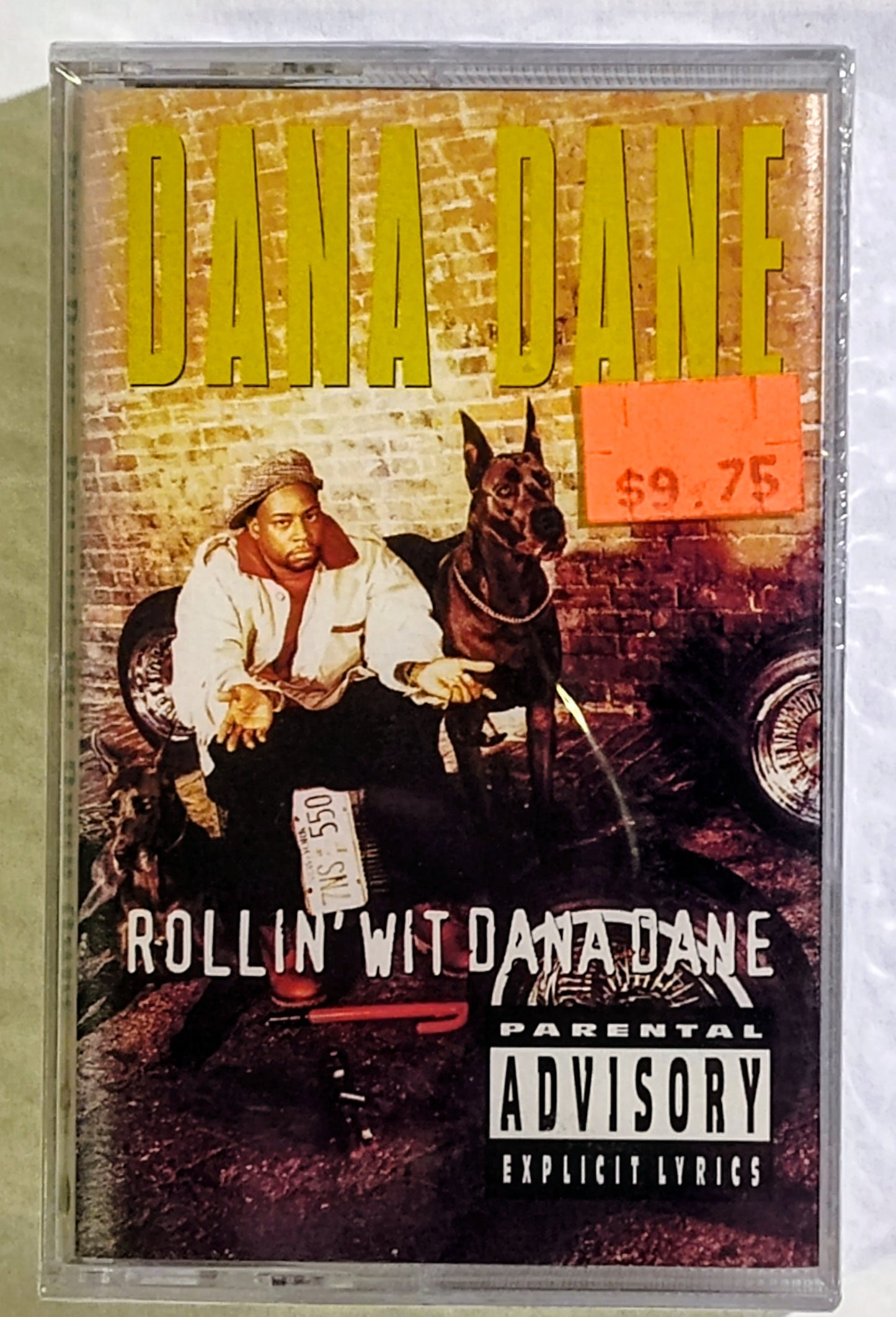 Dana Dane - “Rollin’ Wit Dana Dane” - CASSETTE TAPE M/M (Sealed)