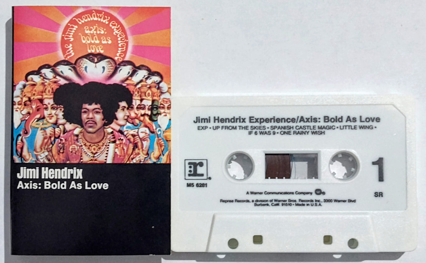 Jimi Hendrix - “Axis: Bold As Love” - CASSETTE TAPE VG+/VG+