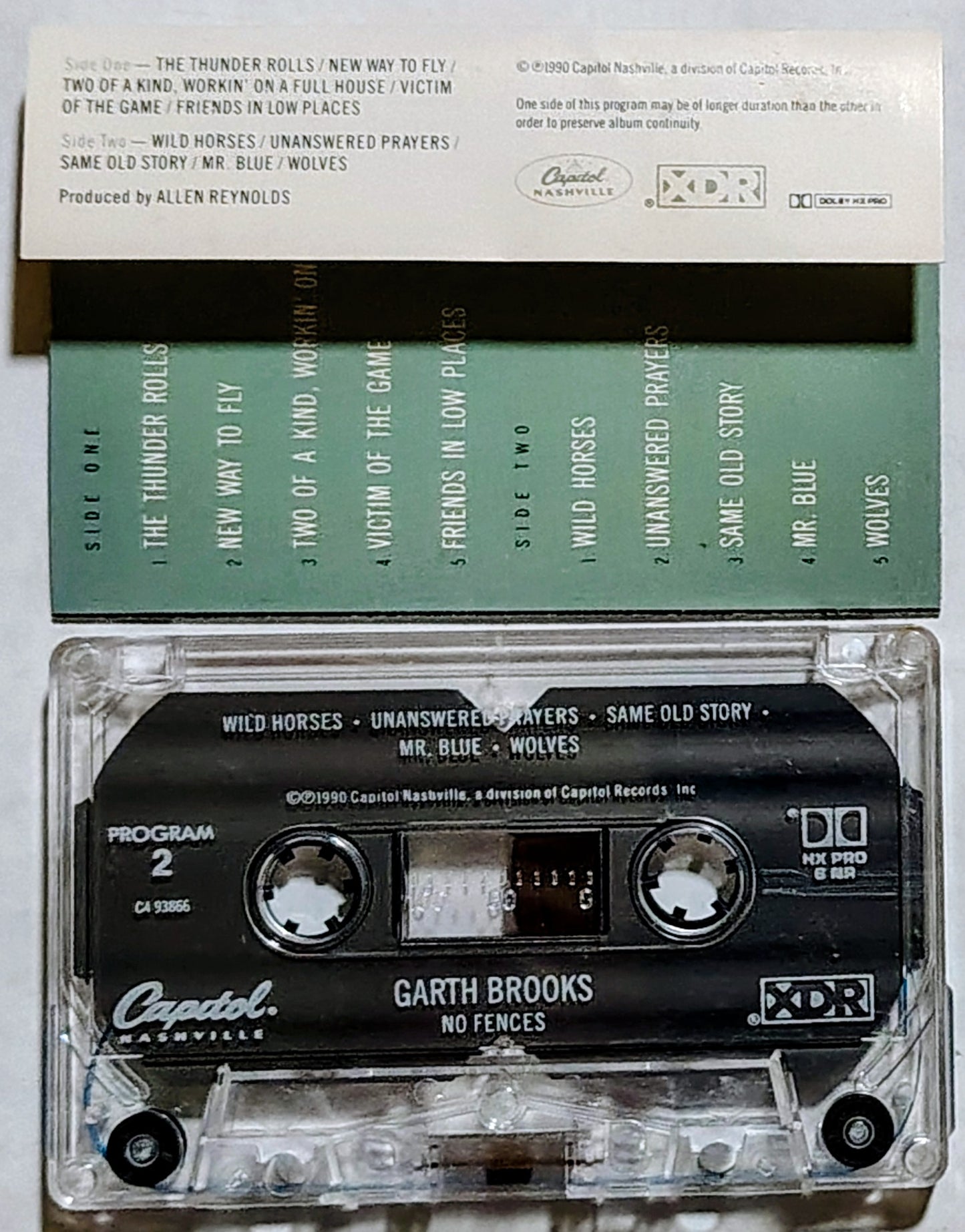 Garth Brooks - "No Fences" - CASSETTE TAPE G+/VG+ [Consignment]