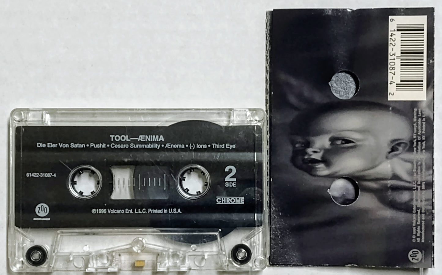 Tool - “Aenima” - CASSETTE TAPE VG/VG