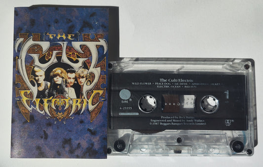 Cult, The - "Electric" - CASSETTE TAPE (AR HX PRO B NR) VG/VG