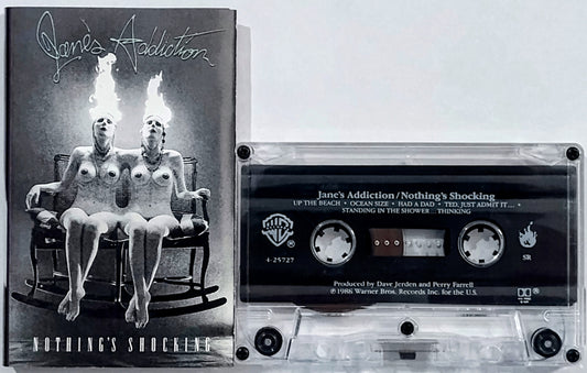 Jane's Addiction - "Nothing's Shocking" - CASSETTE TAPE VG+/VG+