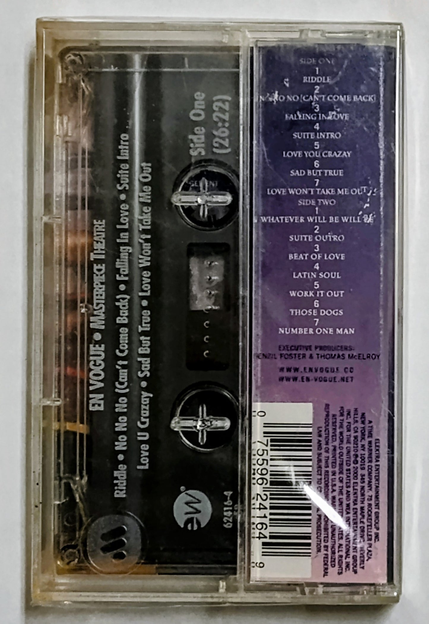 En Vogue - “Masterpiece Theatre” - CASSETTE TAPE M/M (Sealed with damaged hype sticker)