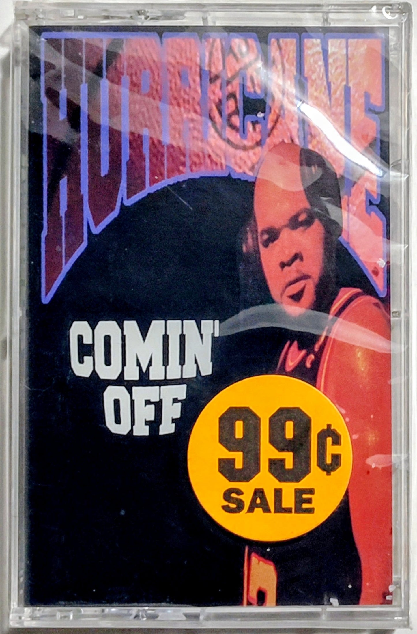 Hurricane - "Comin' Off" - CASSETTE TAPE (Maxi Single) NM/M (Sealed; loose seal; tiny crack on back of case)