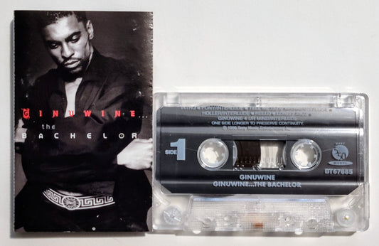 Ginuwine - "Ginuwine... The Bachelor" - CASSETTE TAPE VG+/VG+