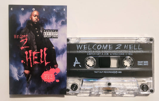 Cool•E - "Welcome To Hell" - CASSETTE TAPE VG+/VG+