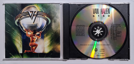 Van Halen - "5150" - COMPACT DISC VG+/G+