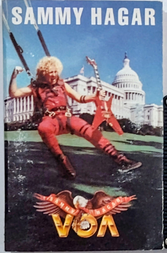Sammy Hagar - "VOA" - CASSETTE TAPE (Canada; black shell) G+/G+