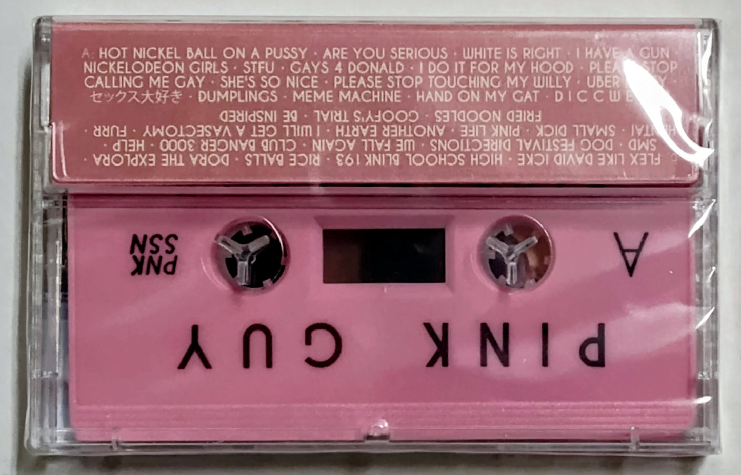 Pink Guy - "Pink Season" - INDIE CASSETTE TAPE (Italy "Fan Club" Import) M/M (Sealed)