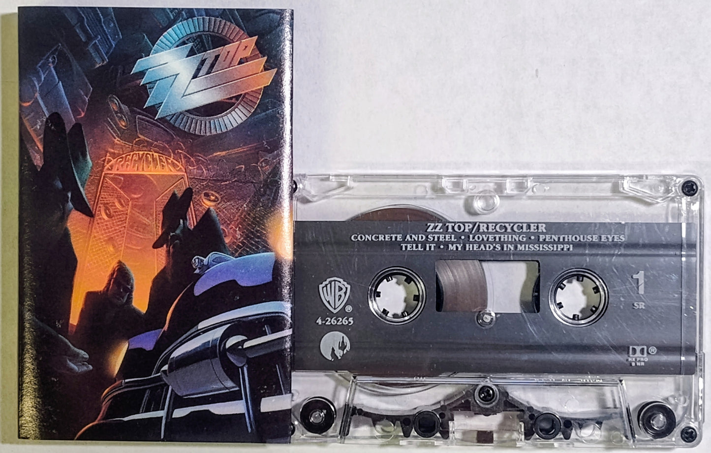 ZZ Top - “Recycler” - CASSETTE TAPE VG+/VG+ *⭐*