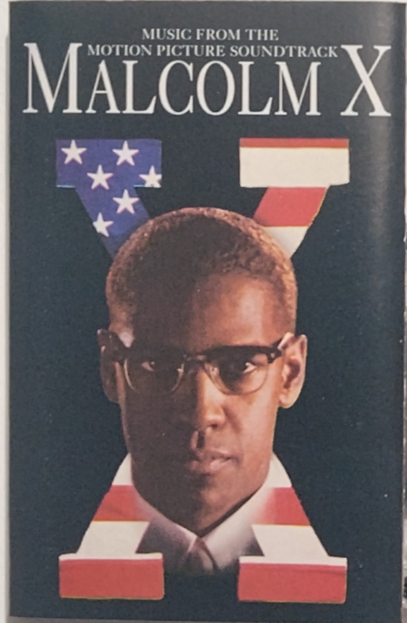 Various Artists - "Malcolm X Soundtrack" - CASSETTE TAPE (DOLBY HX PRO B NR) VG+/VG+