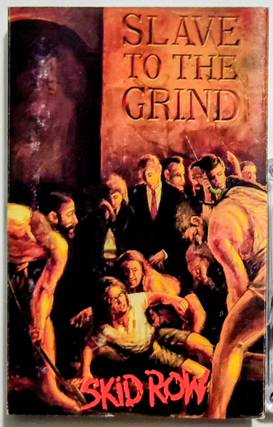 Skid Row - "Slave To The Grind" - CASSETTE TAPE (DIGalog; DOLBY HX PRO) VG/VG