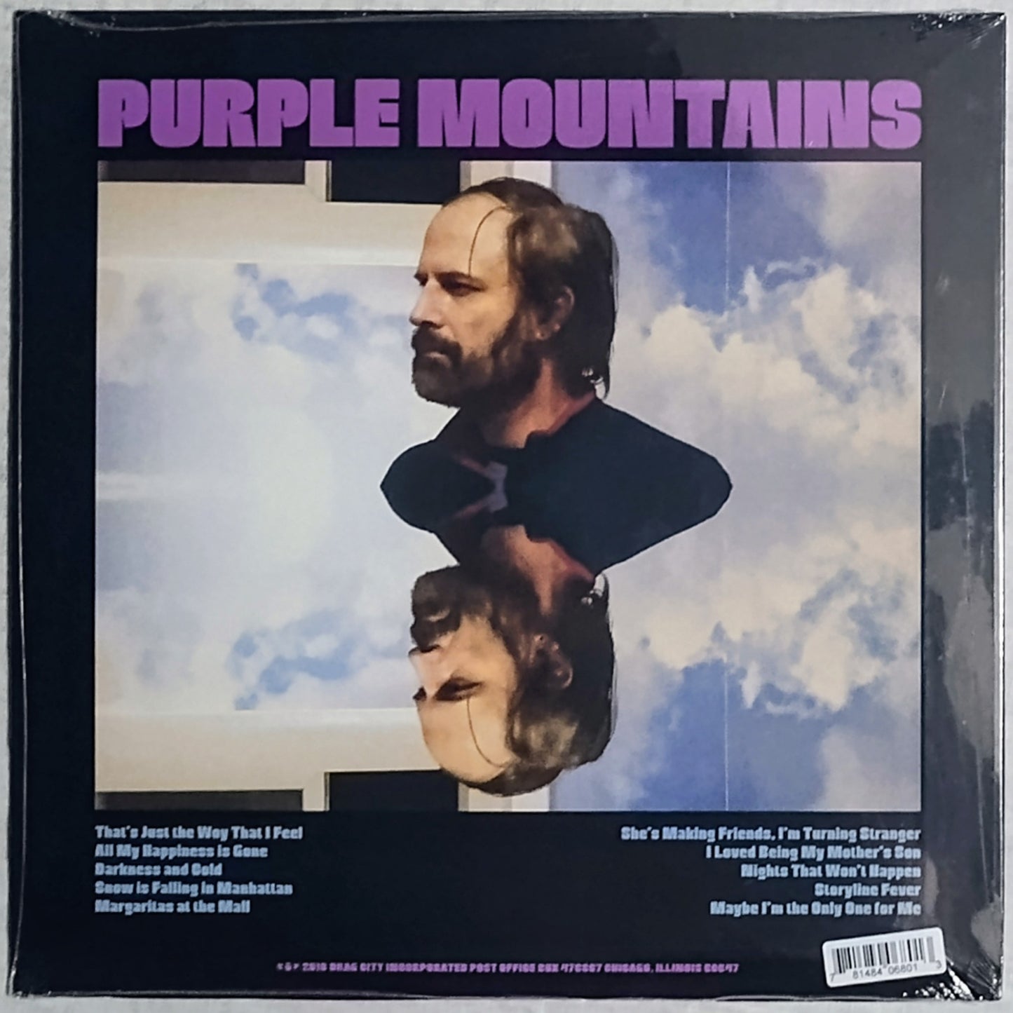 Purple Mountains - "Purple Mountains" - INDIE VINYL RECORD NM/M (Sealed; tiny tiny tiny ding on sleeve) *🔥*
