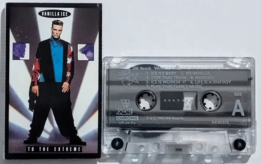 Vanilla Ice - “To The Extreme” - CASSETTE TAPE VG/VG
