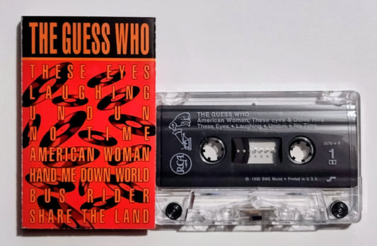 Guess Who, The - "American Woman, These Eyes & Other Hits" - CASSETTE TAPE (DOLBY) VG/VG+