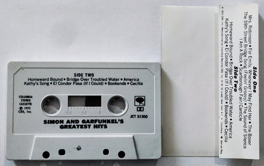 Simon & Garfunkel - “Greatest Hits” - CASSETTE TAPE VG+/VG+