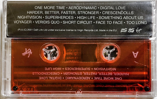 Daft Punk - “Discovery” - INDIE CASSETTE TAPE (Italy “Fan Club” Reissue) M/M (Sealed)