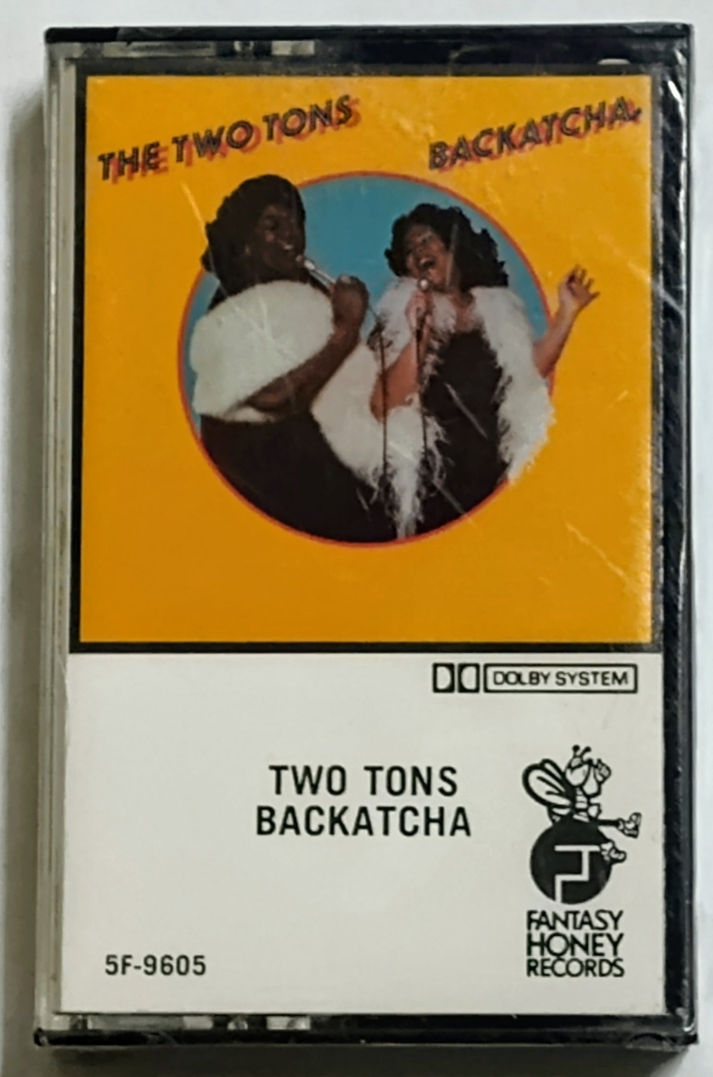 Two Tons - “Backatcha” - CASSETTE TAPE M/M (Sealed)