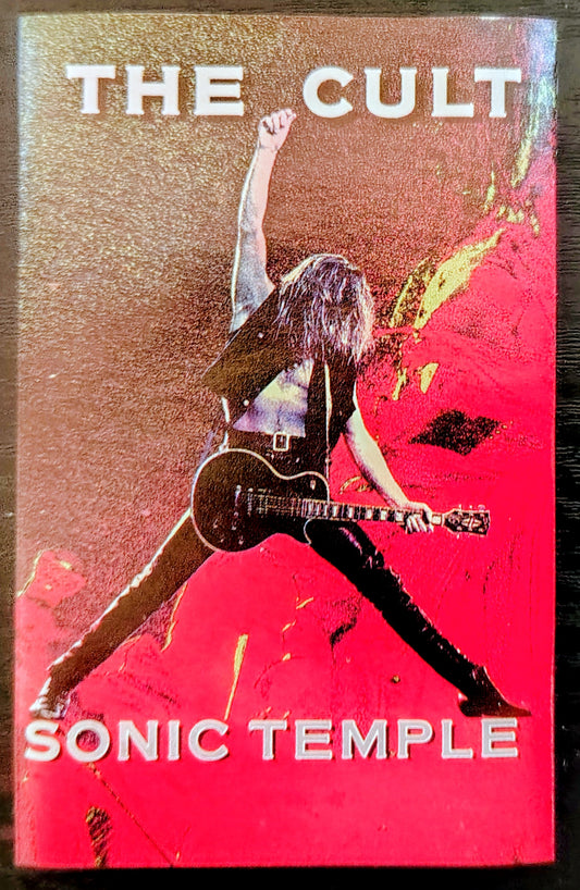 Cult, The - "Sonic Temple" - CASSETTE TAPE VG+/VG+