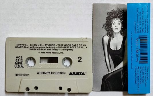 Whitney Houston - “Whitney” - CASSETTE TAPE VG+/VG