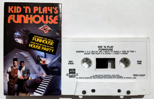 Kid ‘N Play - “Kid ‘N Play’s Funhouse” - CASSETTE TAPE VG/VG