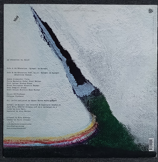 dälek - "My Education Vs. dälek" - VINYL RECORD VG/VG+