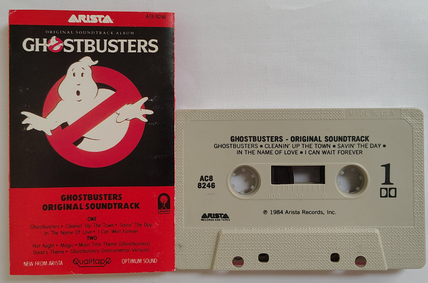 Various Artists - “Ghostbusters Soundtrack” - CASSETTE TAPE VG+/VG+