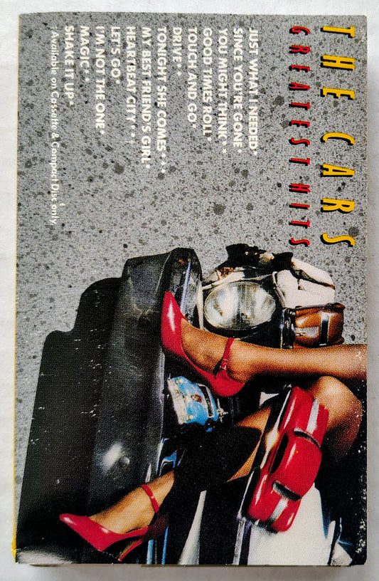 Cars, The - "Greatest Hits" - CASSETTE TAPE VG/VG