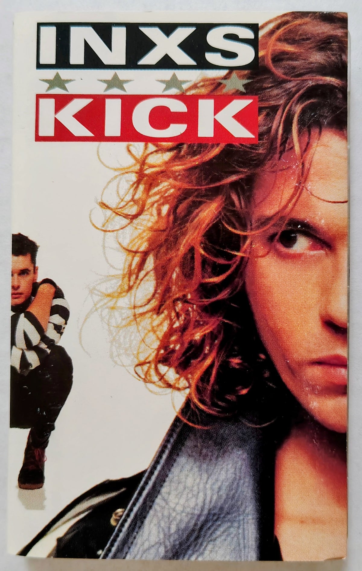 INXS - "KICK" - CASSETTE TAPE (Columbia House) VG+/VG+
