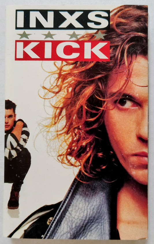 INXS - "KICK" - CASSETTE TAPE (Columbia House) VG+/VG+