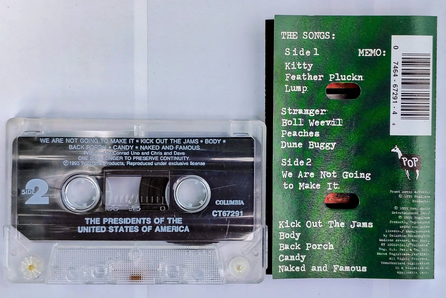 Presidents Of The United States Of America, The - “The Presidents Of The United States Of America” - CASSETTE TAPE VG+/VG+