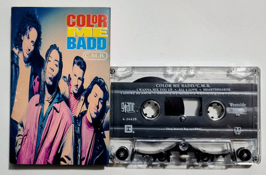 Color Me Badd - "C.M.B." - CASSETTE TAPE (DOLBY) G+/VG