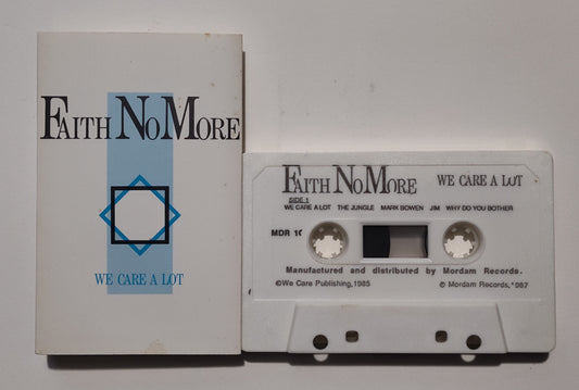 Faith No More (Chuck Mosley) - "We Care A Lot" - CASSETTE TAPE VG/VG