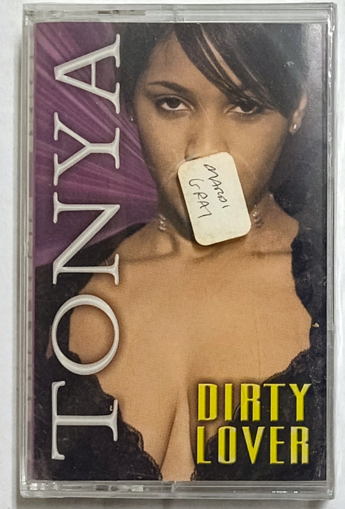 Tonya - “Dirty Lover” - CASSETTE TAPE NM/M (Sealed; tiny crack on back of case)